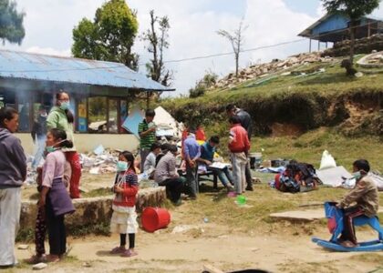 Aiuti per i terremotati e Scuola di Yangrima