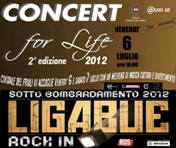 LIGABUE Concert For Life (6 Luglio 2012)