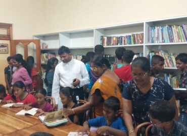 Contributo per la realizzazione della libreria, Batticaloa (2023)